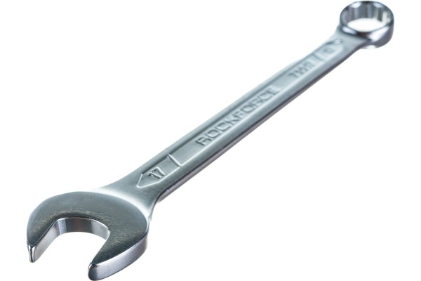 Комбинированный 12-гранный прямой ключ ROCKFORCE 17мм RF-75517