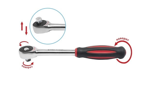 Ротационная трещотка 1/2", 60 зубьев AIST 42149-60 00-00016826