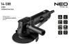 Шлифовальная угловая пневматическая машина NEO Tools 125 мм, 10000 об/мин 14-508