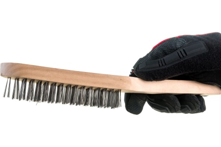 Кордщетка (ручная, 5-рядная, стальная, 290мм) КОБАЛЬТ 248-702