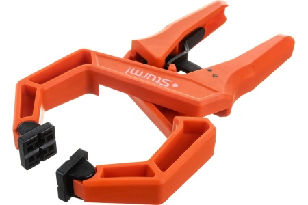 Струбцина Sturm клещеобразная с храповым механизмом, длина 226мм, зев 75мм 1078-09-075