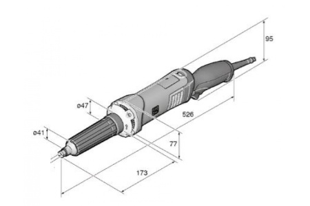 Прямошлифовальный инструмент Fein GSZ 11-320 PERL 72232260000