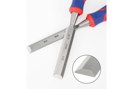 Стамеска-долото WORKPRO 20 мм, CR-V кованая сталь WP243009