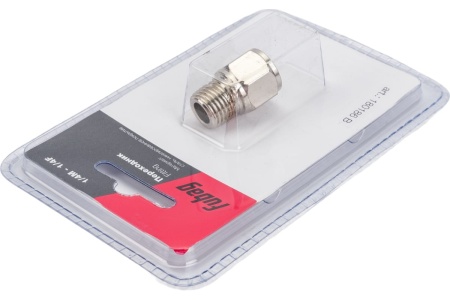 Переходник (1/4"M на 1/4"F; блистер) FUBAG 180186 B