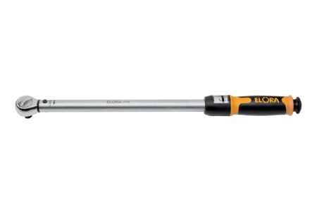 Динамометрический ключ ELORA со шкалой верньера, 3/8", 10-60 нм, L  360. 2179-60