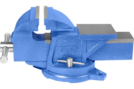 Слесарные тиски SITOMO ТСЧ-150 поворотные 48290