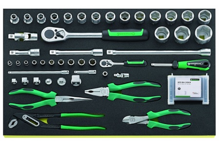 Инструментальная тележка с набором инструмента 805/3 STAHLWILLE 90/6A KIT 90/131