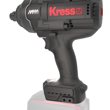 Гайковерт аккумуляторный бесщеточный KRESS KU35.91, 20В, 3/4", 1700 Нм, без АКБ и ЗУ, кейс Гайковерт аккумуляторный бесщеточный KRESS KU35.91, 20В, 3/4", 1700 Нм, без АКБ и ЗУ, кейс