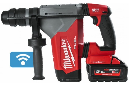 Аккумуляторный перфоратор Milwaukee SDS-Plus M18 ONE FHPX-552X FUEL (Li-Ion 5.5 Ач) 4933478496