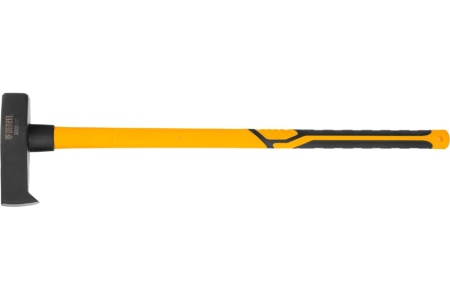 Кованый колун-кувалда Denzel 3000 г, фибергласовая рукоятка c TPR покрытием, 880 мм 21851