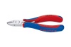 Бокорезы для электроники KNIPEX  из твёрдых сплавов, круглая головка, с фаской KN-7702135H Бокорезы для электроники KNIPEX  из твёрдых сплавов, круглая головка, с фаской KN-7702135H