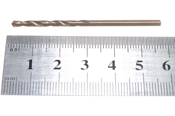 Сверла по металлу (10 шт, 2,5х57х30 мм, HSS-Co) Euroboor TDCO.025