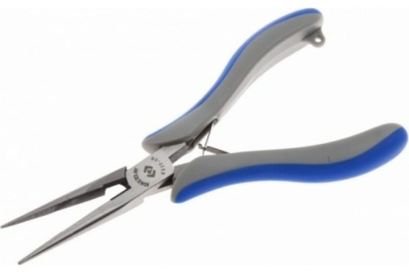 Удлиненные загнутые утконосы пассатижи, длина 154 мм KING TONY 6337-06