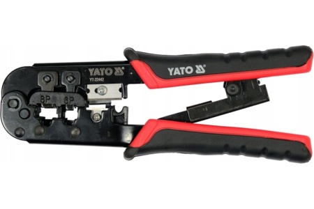 Кримпер для телефонных разъемов YATO rj45 rj11 YT-22442