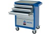 Инструментальная тележка МАСТАК ОПТИМА 5 полок и отсек, синяя 522-05581MB