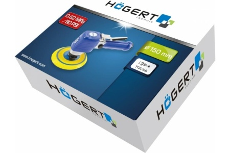 Пневматическая шлифовальная машина HOEGERT TECHNIK 150мм HT4R651