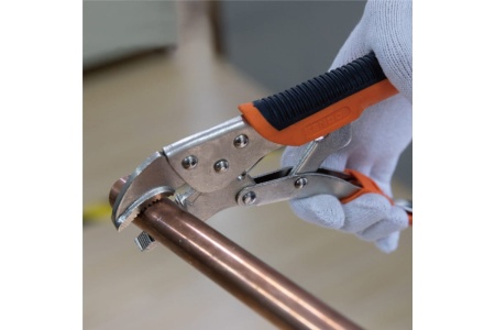 Зажимные клещи KENDO с нескользящей ручкой 140 мм/5-1/2" 11601 Зажимные клещи KENDO с нескользящей ручкой 140 мм/5-1/2" 11601