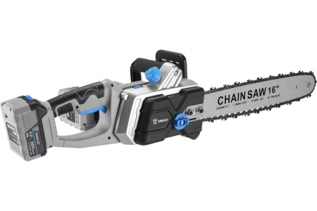 Цепная аккумуляторная пила DEKO dkchs 40 pro в кейсе, 2x20 в, 2x4.0 ач, 2 зарядных устройства 3638 063-4357