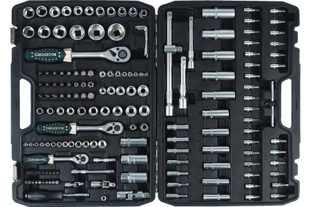 Набор инструмента ROCKFORCE 1/4",3,8",1/2" DR 6-гранный 4-32мм 172пр. RF-41723-5