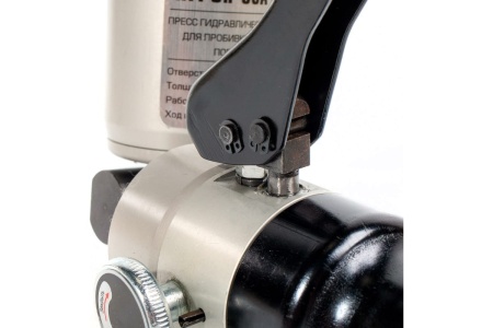 Поворотный гидравлический ручной пресс для пробивки отверстий КВТ ПГРОп-60А 66536
