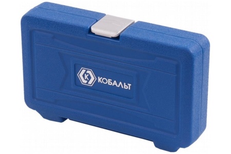 Набор торцевых головок 1/4, 23шт, кейс КОБАЛЬТ 010201-23