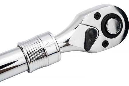 Телескопическая трещотка HANS 460-600 мм, 1/2 с быстрым сбросом, 72 зуба 4102-24GQ