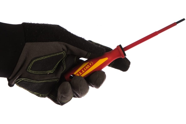 Шлицевая отвертка WITTE MAXX VDE 0,6х3,5х100 мм new 537032016