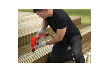 Ударная дрель Black+DECKER KR 504 RE