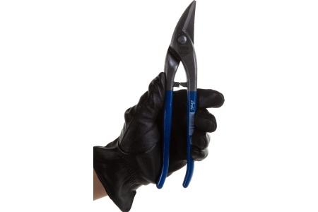 Ножницы по металлу ERDI для прорезания отверстий, левые, рез: 1.0 мм, 250 мм ER-D207-250L