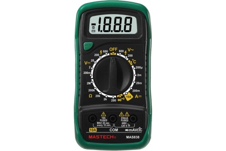 Цифровой мультиметр Mastech MAS838 13-2008