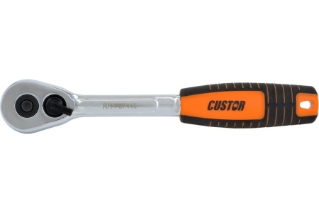 Трещоточный ключ CUSTOR 3/8", 45 зубьев, усилие мах. 260 нм RH-F87345