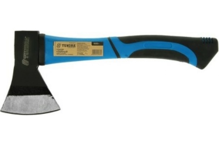 Топор TUNDRA кованый, фибергласовое 3К топорище 38 см, 800 г 2446468