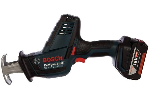 Аккумуляторная сабельная пила Bosch GSA 18 V-LI C 0.601.6A5.002 Аккумуляторная сабельная пила Bosch GSA 18 V-LI C 0.601.6A5.002