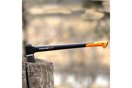 Топор-колун X25 + универсальная точилка Fiskars 122482