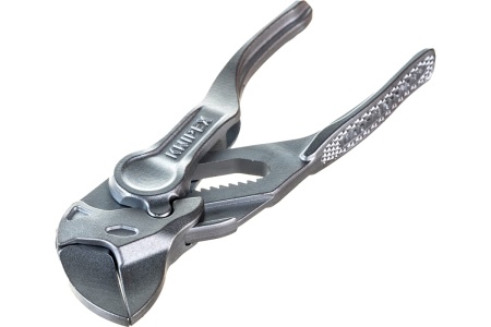 Переставные клещи-ключ Knipex XS, 21 мм (3/4"), 100 мм, Cr-V, серые, KN-8604100