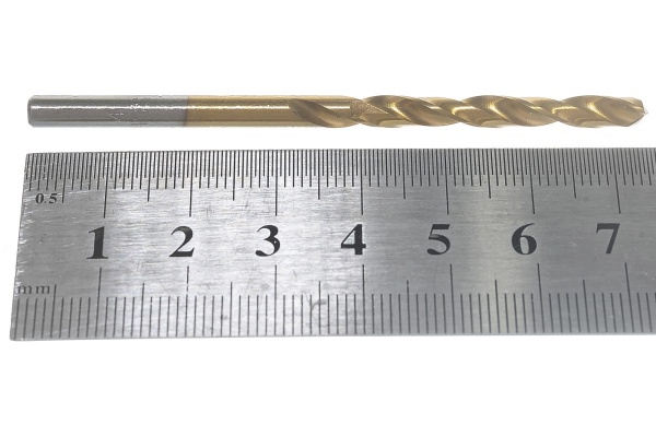 Сверло (2 шт; 4 мм; HSS) по металлу Fit 34340