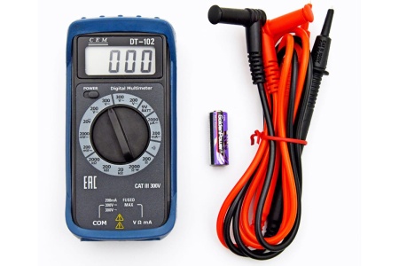 Карманный цифровой мультиметр СЕМ DT-102 481875