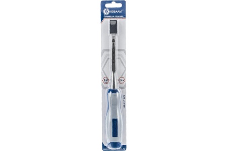 Плоская стамеска (12 х 140 мм, CR-V, блистер) КОБАЛЬТ 245-534