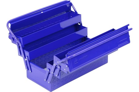 Ящик инструментальный раскладной 5 отсеков, синий МАСТАК 510-05420B