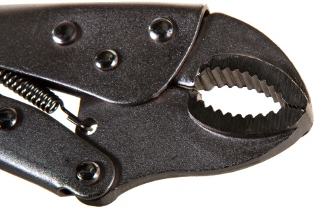 Ручной зажим SPARTA 250 мм, полукруглый захват 184305