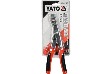 Вырубные ножницы по металлу и пластику YATO 260мм YT-19260 Вырубные ножницы по металлу и пластику YATO 260мм YT-19260