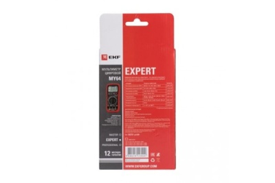 Цифровой мультиметр EKF MY64 Expert In-180701-pm64