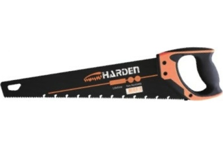 Ручная пила HARDEN, профессиональная, зуб 3D, 450 мм. 631118