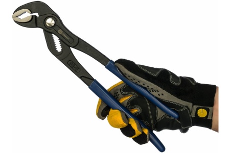 Переставные клещи с кнопочным фиксатором 300мм CR-V КОБАЛЬТ 242-564