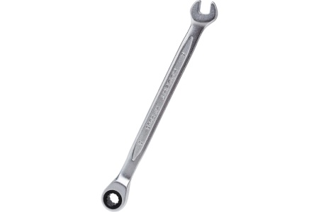 Комбинированный ключ HOEGERT TECHNIK трещоточный 6 мм, 72T, сталь CrV HT1R006