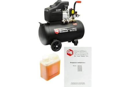 Поршневой масляный компрессор QUATTRO ELEMENTI KM 50-200 248-474