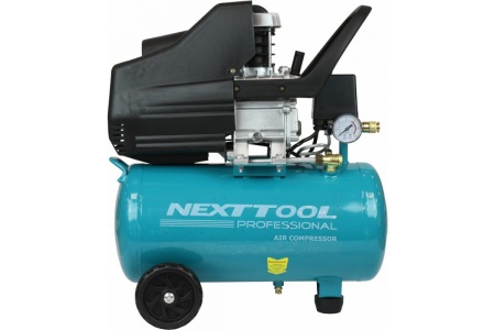 Воздушный масляный коаксиальный компрессор NEXTTOOL КМК-1600/24 один выход 600000