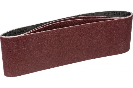 Лента шлифовальная "МАСТЕР" 3 шт. (75х533 мм; P80) для ЛШМ Зубр 35542-080