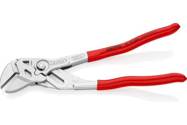 Клещи переставные - гаечный ключ 250мм KNIPEX KN-8643250