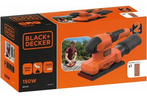 Плоскошлифовальная машина Black&Decker BEW220-QS